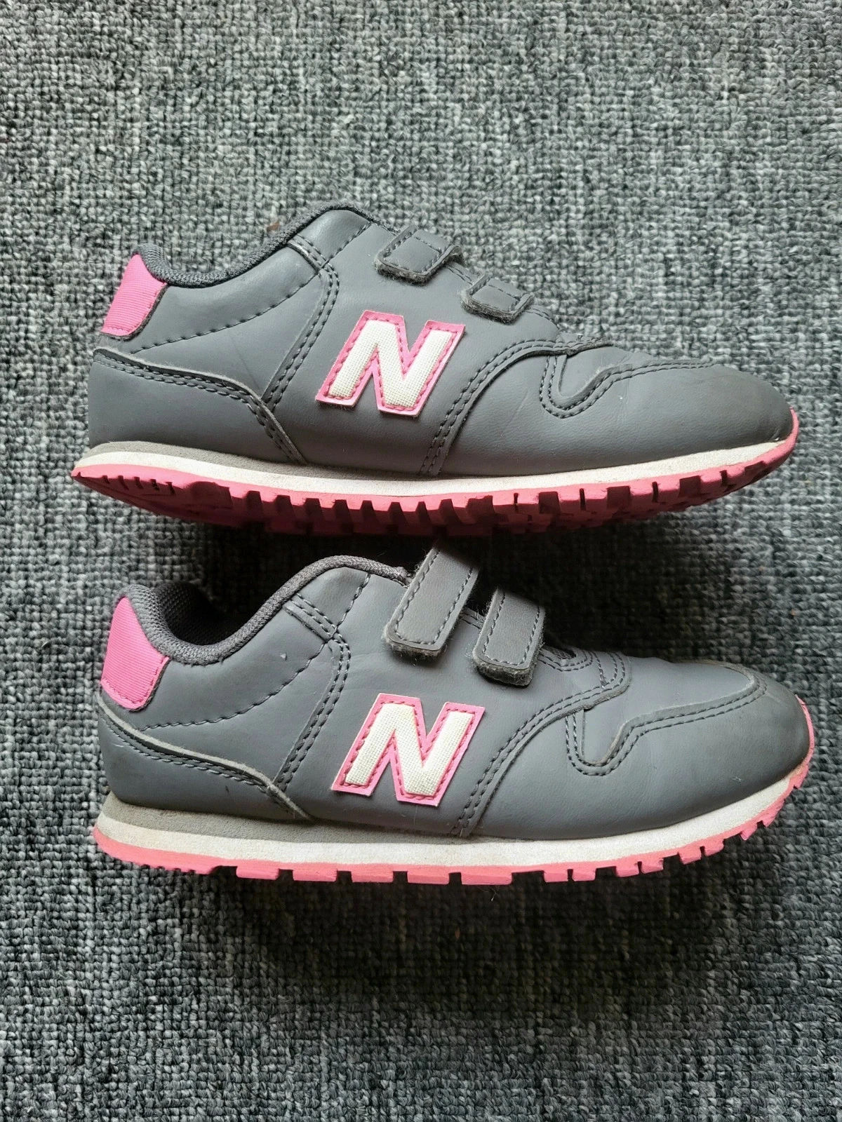 Sneakers New Balance 500 Meisje Maat 27,5 Grijs en Roze met Scratchs IV500NGP – photo 2